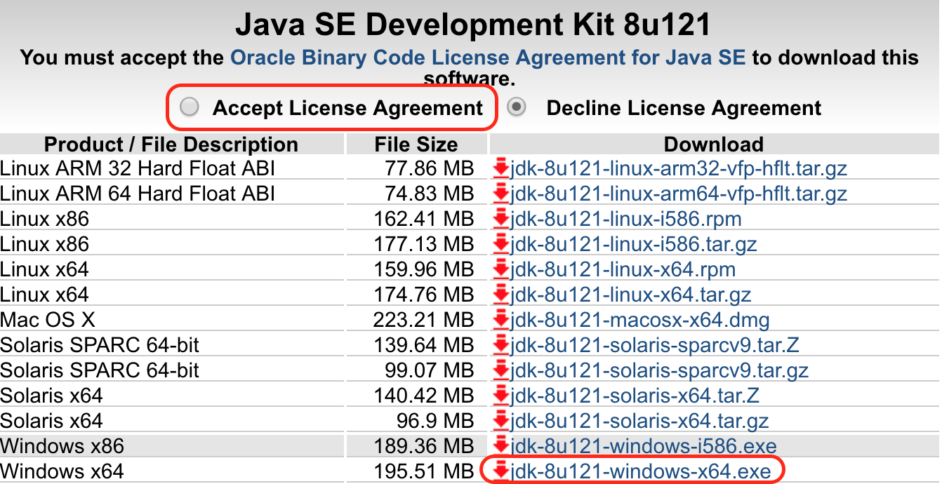 Download JDK